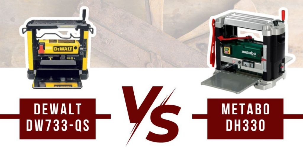 Dewalt DW733-QS vs Metabo DH330