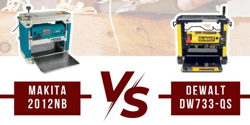Makita 2012NB vs Dewalt DW733-QS