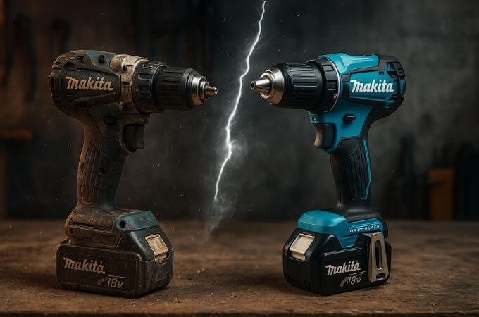 Comparison: Makita DDF484 vs DDF485