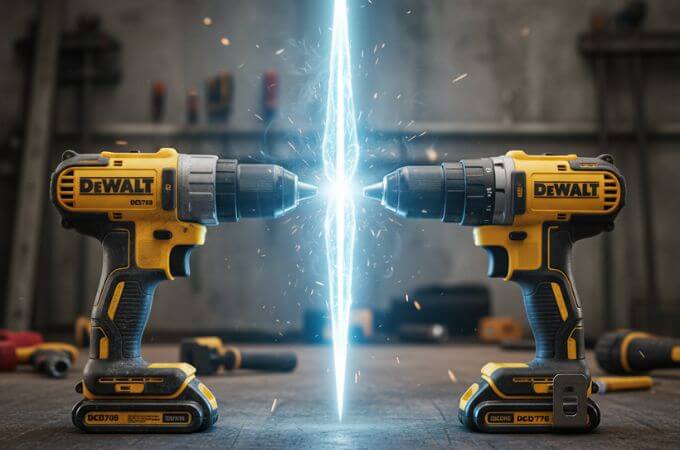DeWalt DCD709 vs DCD778