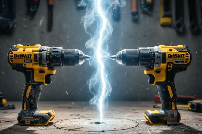 DeWalt DCD777 vs DCD791