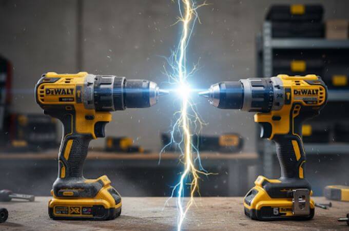 DeWalt DCD795 vs DCD796
