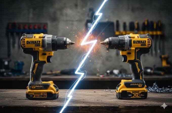 DeWalt DCD800 vs DCD805