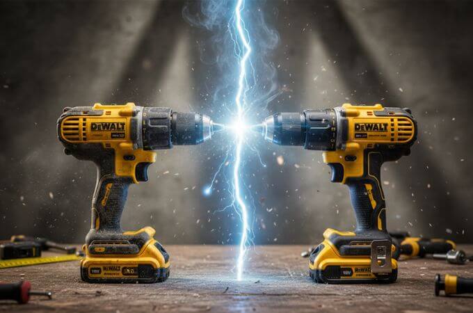 DeWalt DCD805 vs DCD999