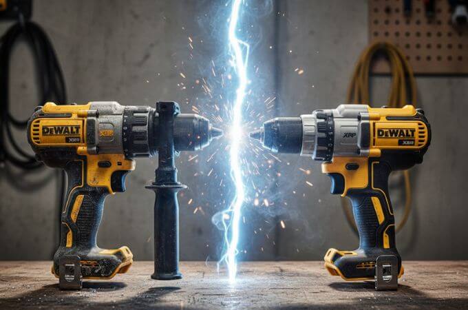 DeWalt DCD996 vs DCD991