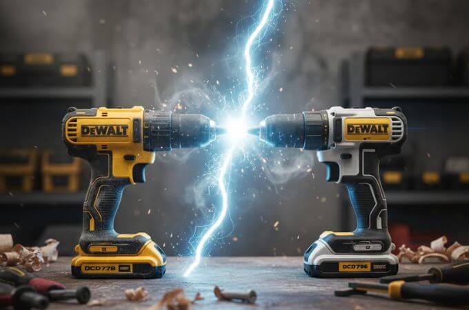 DeWalt DCD778 vs DCD796