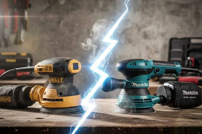 DeWalt DWE6423 vs Makita BO5041