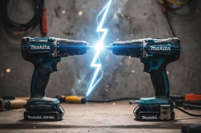 Makita DDF482 vs DDF485