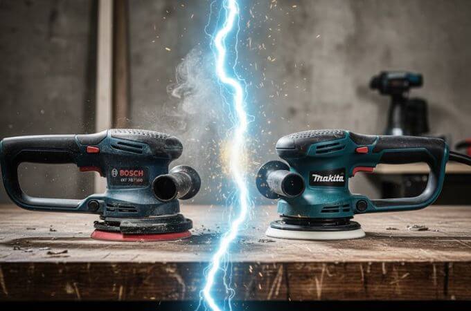 Bosch GET 75-150 vs Makita BO6050J