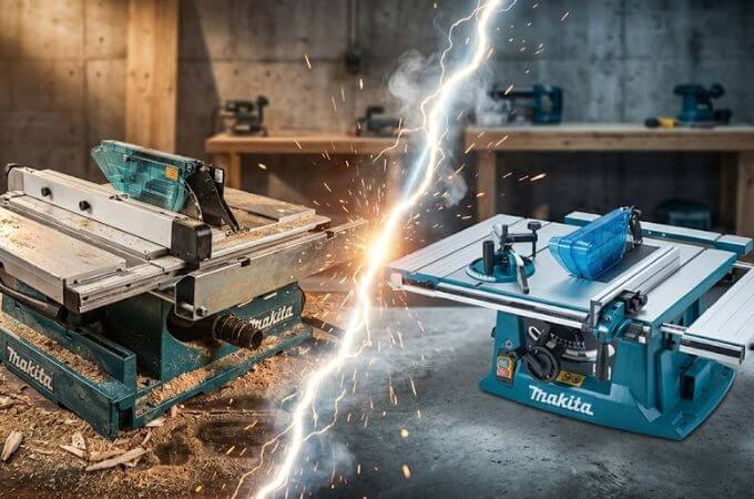Makita 2704N vs MLT100N