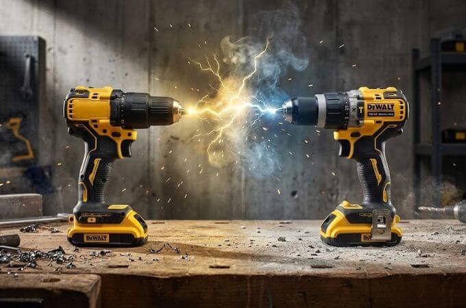 DeWalt DCD708 vs DCD709