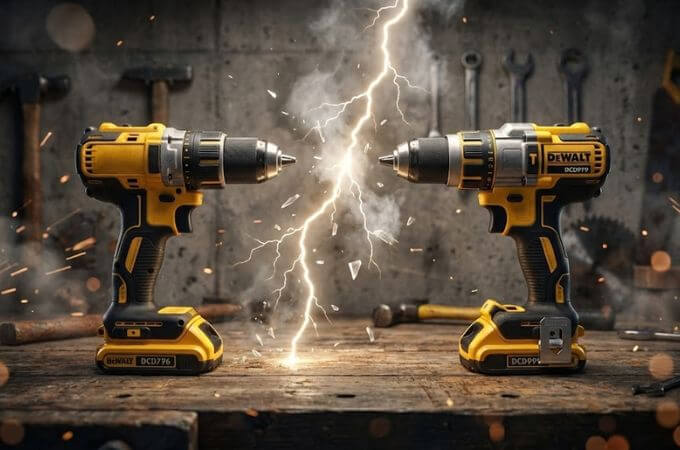 DeWalt DCD796 vs DCD999