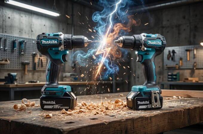 Makita DDF485 vs DDF487